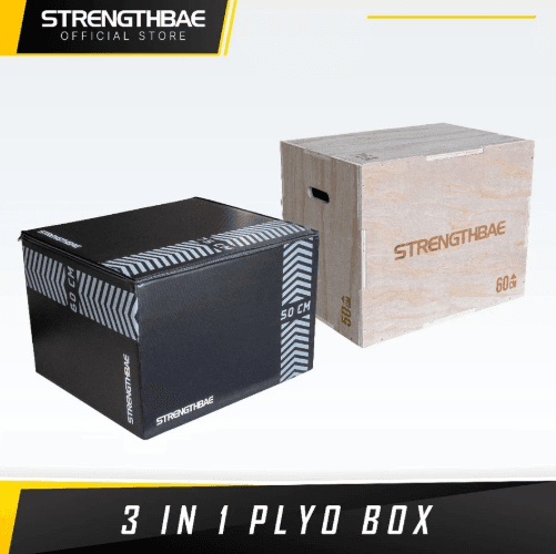 3-in-1 Plyo Box Strengthbae – Jump Box 50, 60 & 75 cm