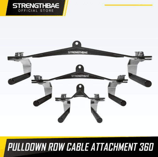 360 Pulldown Row Handle Silver