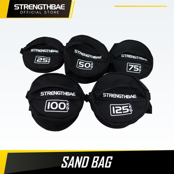 Sand Bag Strengthbae – Strongman Sandbag 25–125 kg untuk Functional Training