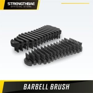 Barbell Brush STRENGTHBAE Sikat Nylon Barbel Gym Chalk Fitness Deadlift Bar